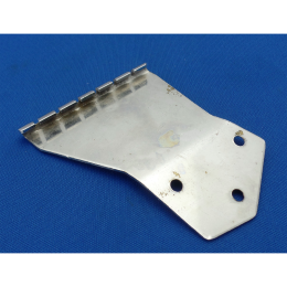 Welson guitar tailpiece 1962-63 made in Italy back