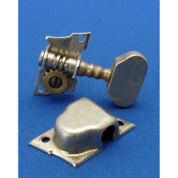 Used oldschool Van Ghent - Van Gent "closed back " guitar tuner Type3 - made in Holland unscrewed